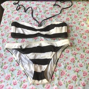 Ralph Lauren striped bikini swimwear